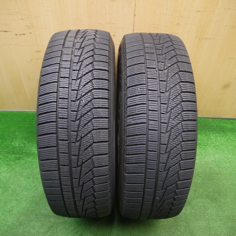 バリ溝 8.5分 2本価格★スタッドレス 215/65R16 ハンコック ウインター アイセプト IZ2A エクスター PCD114.3/5H★4101805Hス