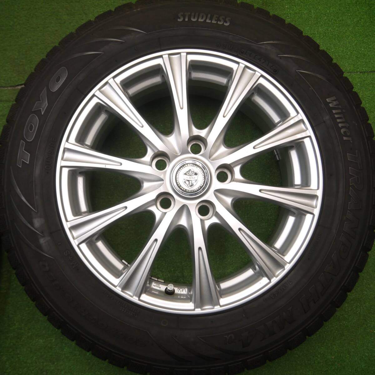キレイ★スタッドレス 205/65R16 トーヨー ウインター トランパス MK4α JOKER ジョーカー 16インチ PCD114.3/5H★5011401Hス