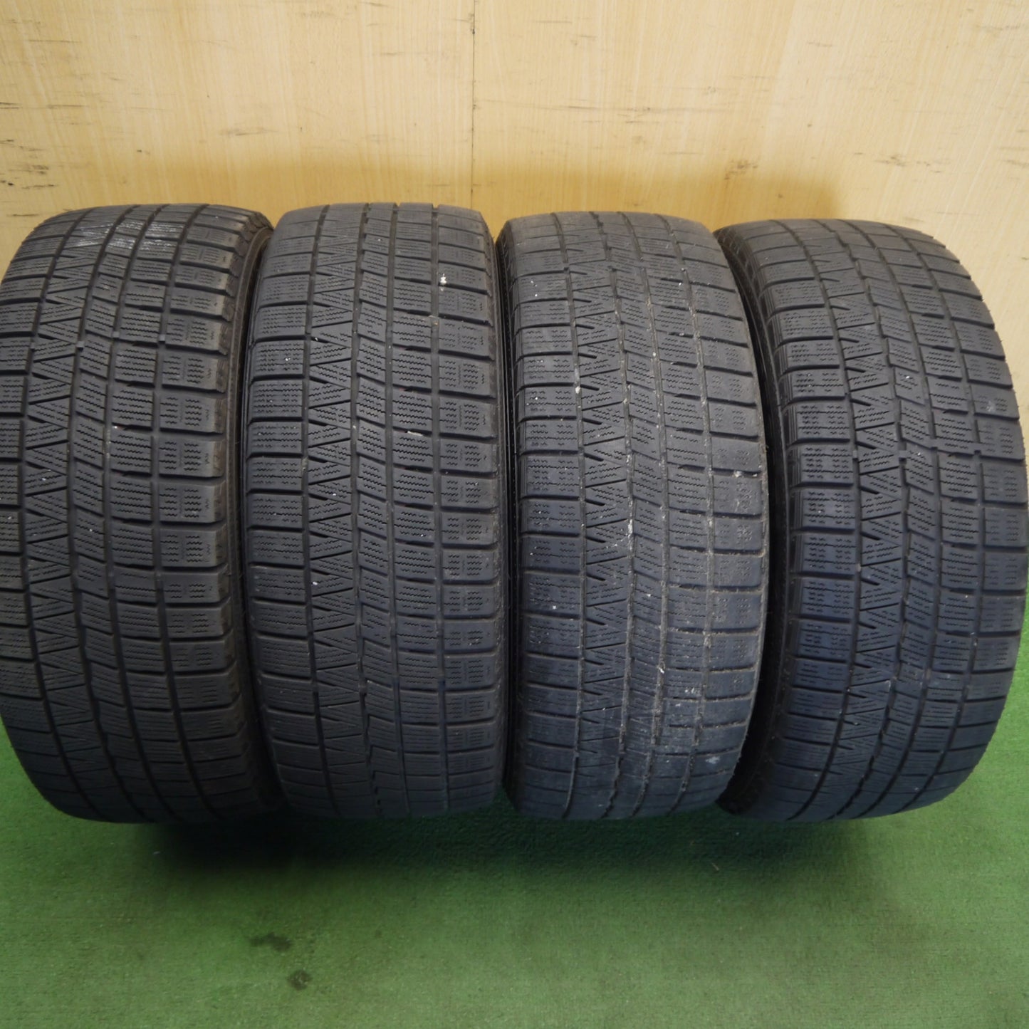 バリ溝！9分◎スバル レガシィ 純正 215/45R17 スタッドレス ナンカン CORSAFA 17インチ PCD100/5H◎6070802Hス