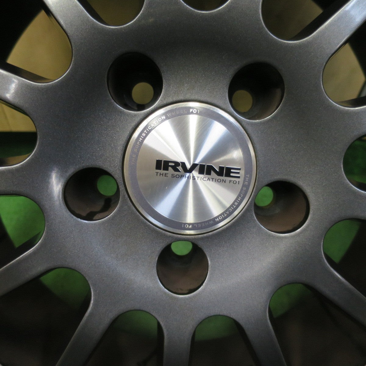 キレイ！22年★ベンツ 等 IRVINE F01 205/55R17 スタッドレス ダンロップ ウインターマックス03 アーヴィン 17インチ PCD112/5H★5090303TTス