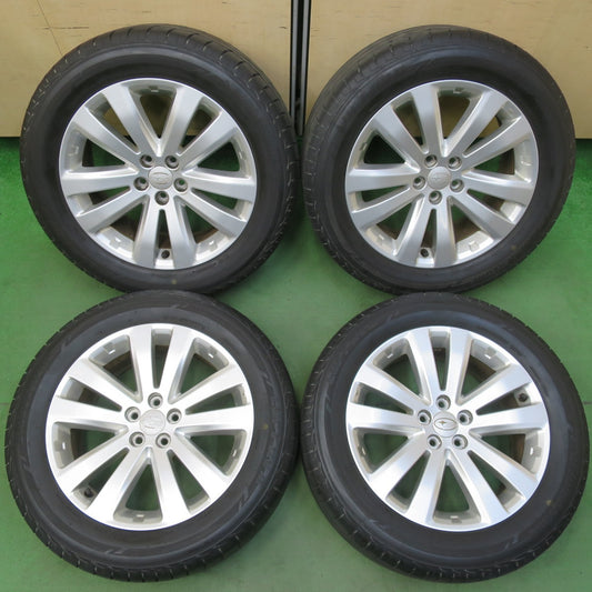 バリ溝！9.5分★スバル フォレスター 純正 225/55R17 ブリヂストン LUFT RV2 17インチ PCD100/5H★5050202イノ