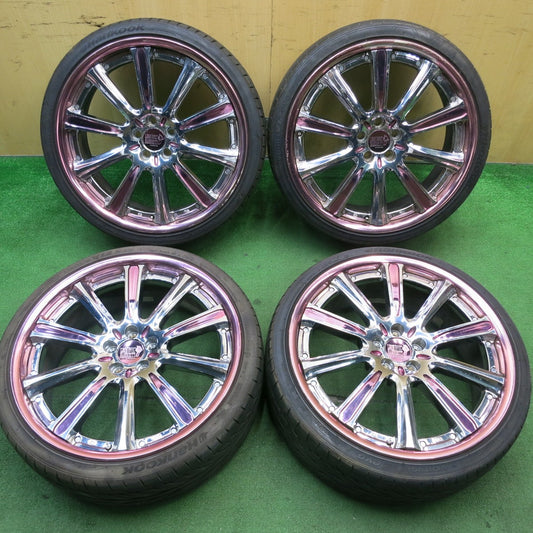 4本価格★プリウス 等 LEON HARDIRITT GRAL 215/35R19  ハンコック ベンタス V12 evo 19インチ レオンハルト グラール PCD100/5H★5051405TNノ