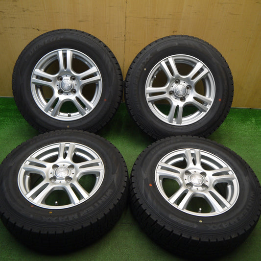 バリ溝！24年！キレイ！ほぼ10分★スタッドレス 185/70R14 ダンロップ ウインターマックス WM02 JOKER ジョーカー 14インチ PCD100/4H★6013004Hス
