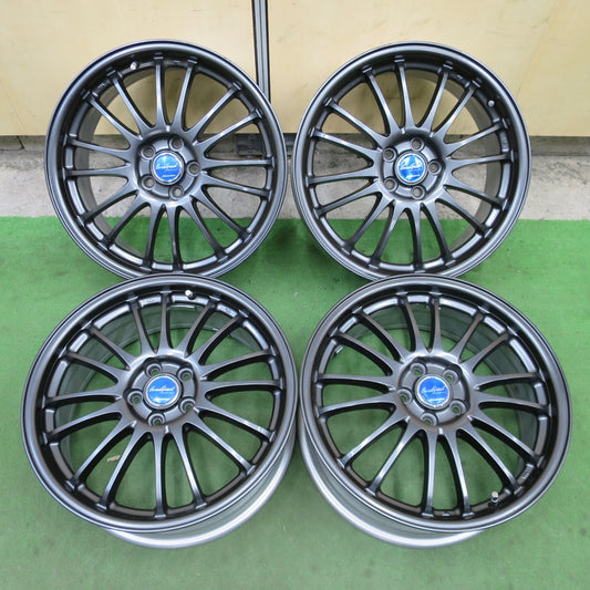 キレイ★EuroSpeed PREMIUM LIGHT MANARAY SPORT 17インチ ホイール ユーロスピード マナレイ スポーツ 17×7J PCD100/5H★6070602NGホ