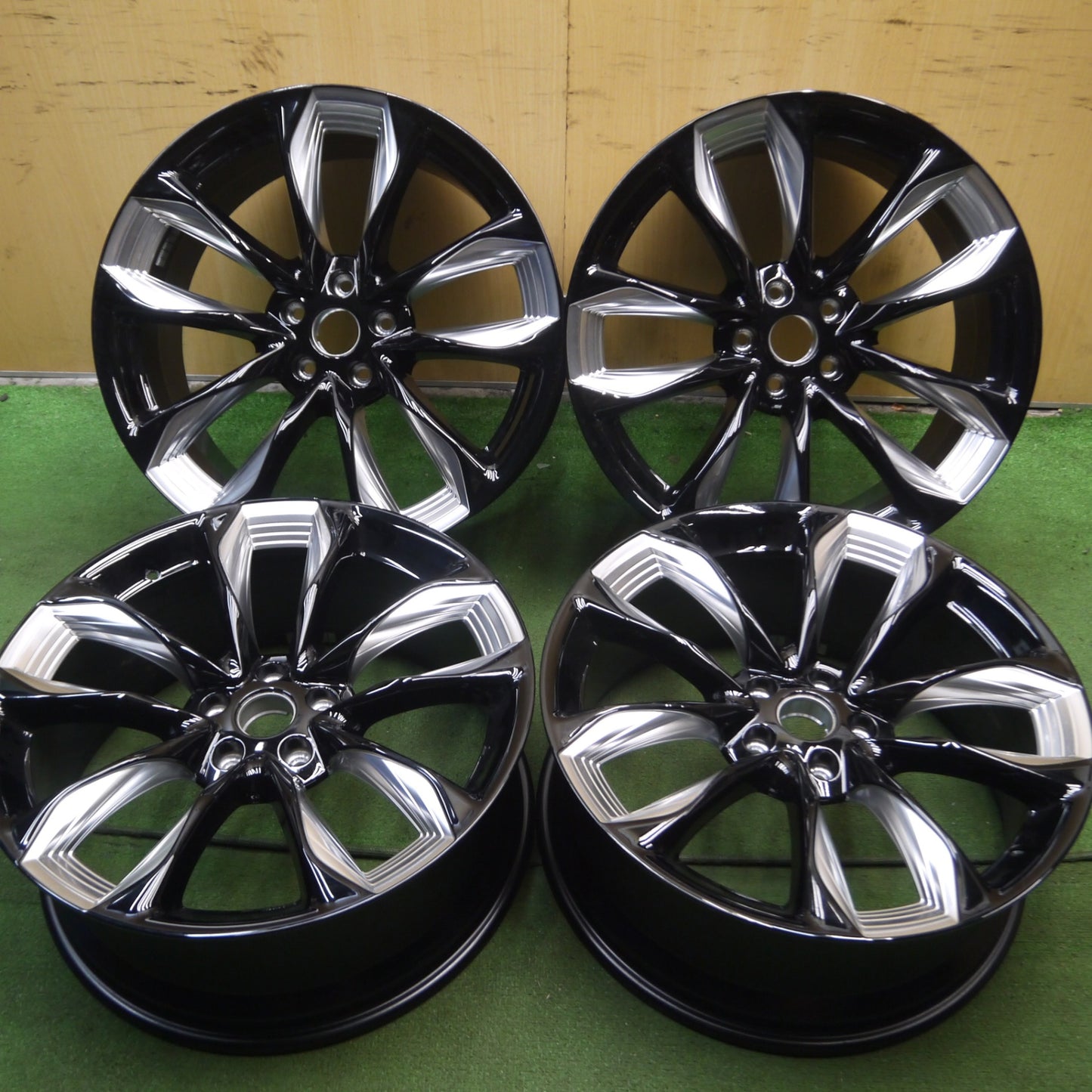 *送料無料* 新車外し★レクサス LC500 Sパッケージ 純正 ホイール 21インチ 21×8.5J 21×9.5J PCD120/5H★4040303Hホ