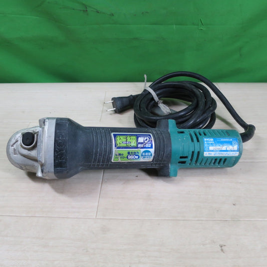 [送料無料] ☆RYOBI リョービ ジスクグラインダー G-110PH 電動 工具 ディスク グラインダー 研削 研磨 切断 コード式☆