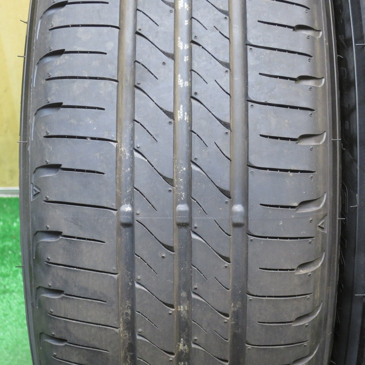 バリ溝！26年！ほぼ10分◎185/65R15 ダンロップ エナセーブ EC205 VAGGIO ヴァッジオ 15インチ PCD100/4H◎6090902NJノ
