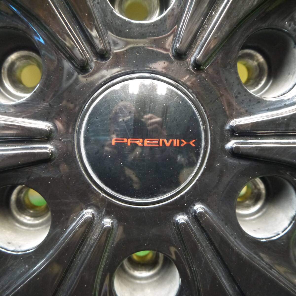 バリ溝！22年！キレイ！9.5分★LEHRMEISTER PREMIX HC2×6 195/80R15 スタッドレス ブリヂストン ブリザック VL10 レアマイスター プレミックス PCD139.7/6H★5032104Hス