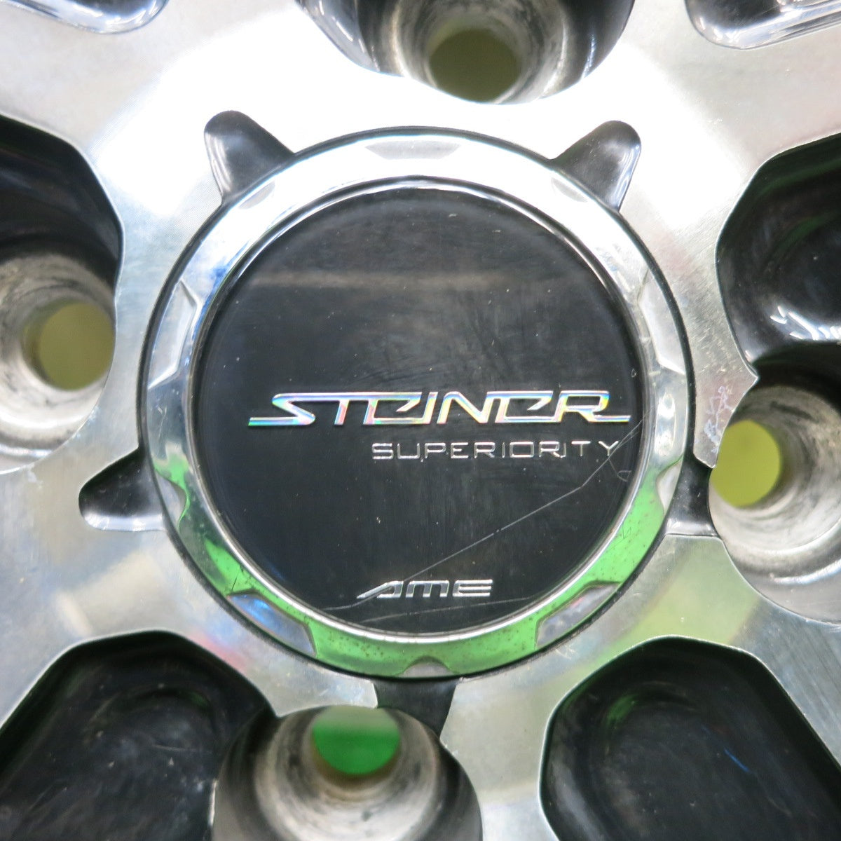 未使用！24年★STEINER SUPERIORITY AME 165/60R15 スタッドレス ブリヂストン ブリザック VRX2 シュタイナー 15インチ 軽サイズ ハスラー 等 PCD100/4H★5102502HAス