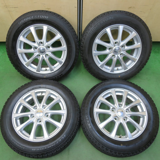 バリ溝！キレイ！ほぼ10分★スタッドレス 185/65R15 ブリヂストン アイスパートナー ENERGYLINE エナジーライン 15インチ PCD114.3/5H★5051508イス