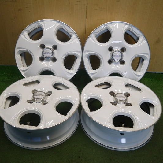4本価格★299 MOSH CAT MiD モッシュ キャット 14インチ ホイール マルカ 14×4.5J PCD100/4H★6052701Hホ