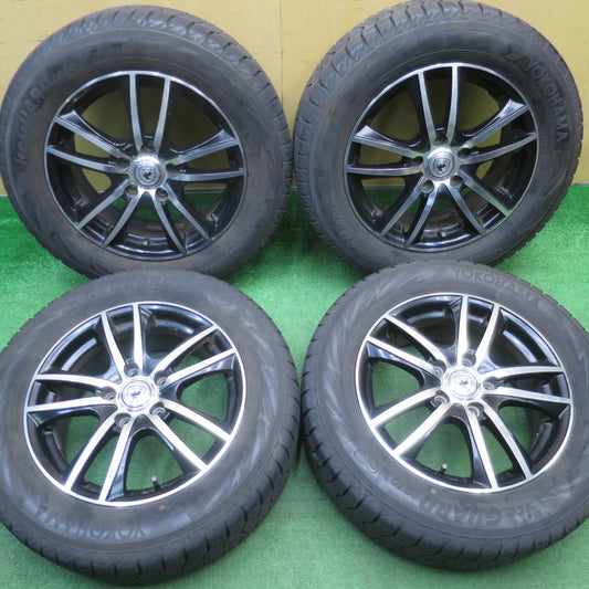 バリ溝！22年！9.5分★スタッドレス 215/60R16 ヨコハマ アイスガード iG70 BROOK ブルック 16インチ PCD114.3/5H★5112703NJス
