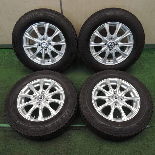バリ溝！23年！キレイ！ほぼ10分★スタッドレス 175/70R14 ブリヂストン ブリザック VRX2 JOKER PCD100/4H★4031505NJス