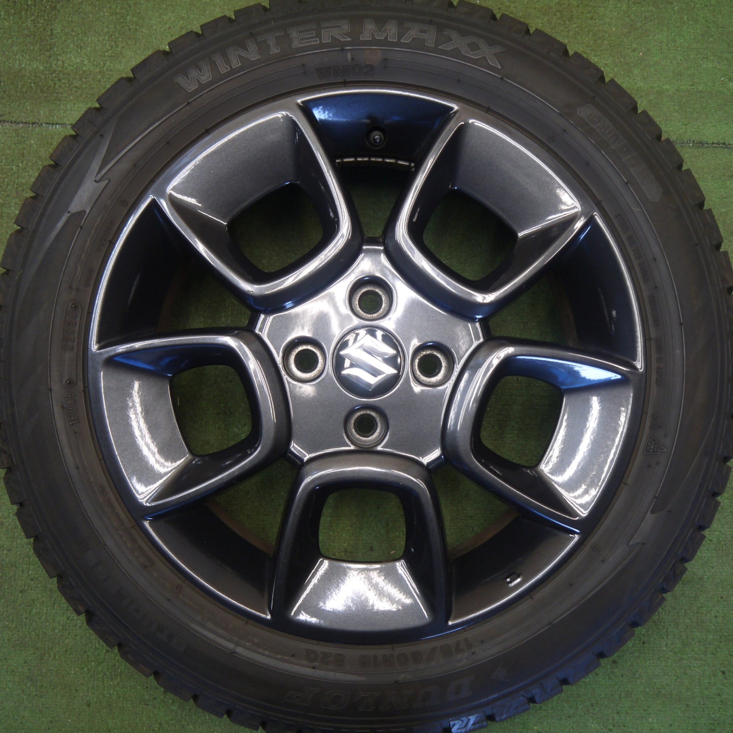 テスト出品◎テスト出品　プリウス 等 195/65R15 スタッドレス ブリヂストン ブリザック VRX3 JP-STYLE MONZA PCD100/5H◎55555555555