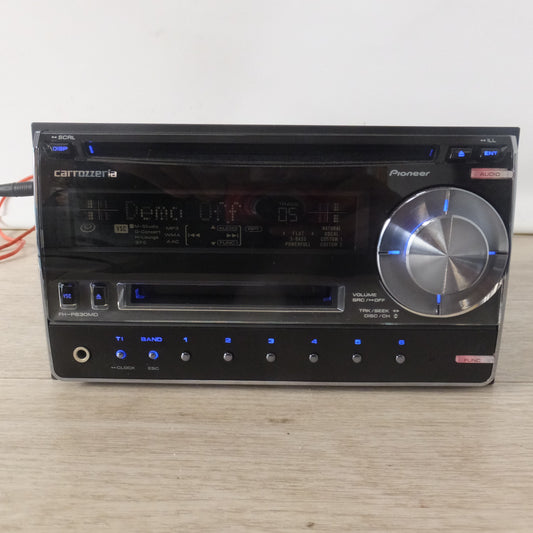 [送料無料] ★カロッツェリア carrozzeria MD/CD/チューナー WMA/MP3/AAC/WAV対応メインユニット FH-P530MD-B(1)★