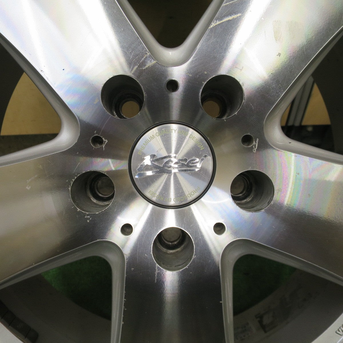 4本価格★Kosei CONCEPTO S03 17インチ ホイール コーセイ 光生 コンセプト 17×7J PCD114.3/5H★6061902NGホ