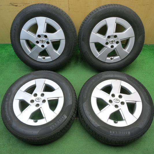 4本価格★トヨタ 30系 プリウス 純正 195/65R15 ピレリ Cinturato P1 15インチ PCD100/5H★5042004TNノ