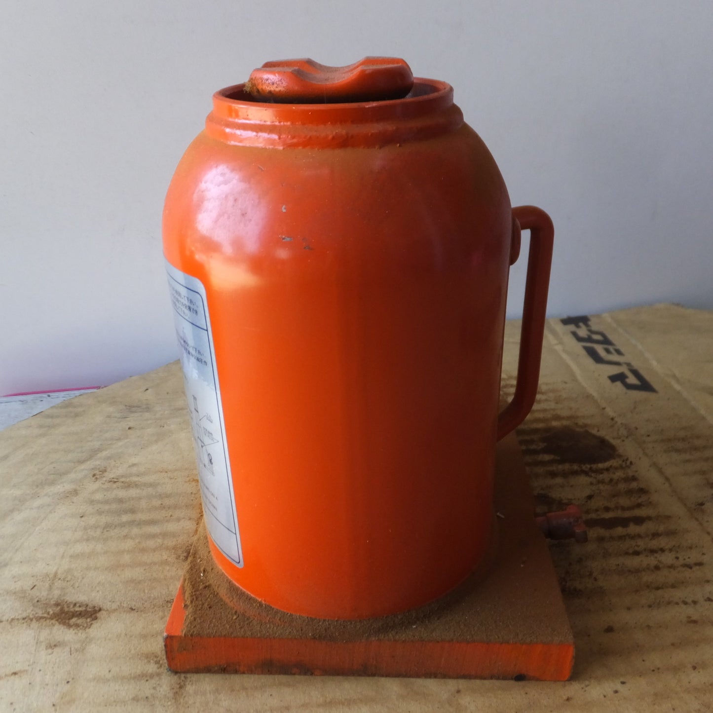 [送料無料] ◆マサダ 油圧ジャッキ HPD-10-2 工具 10TON 10ton 10トン 10000kg 油圧式 オイル だるま ダルマ 車載 自動車 点検 整備(6)◆