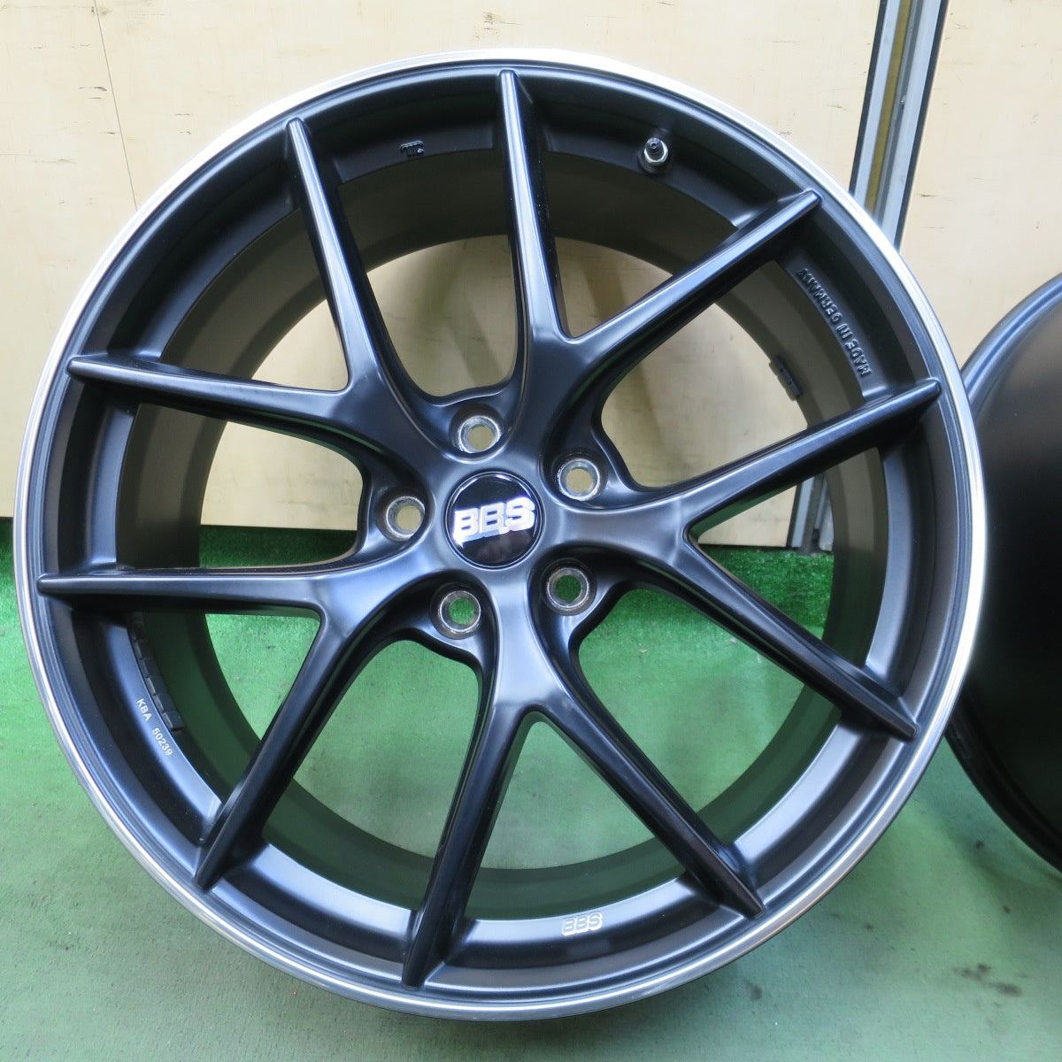 キレイ◎BBS CI-R KBA50239 20インチ ホイール 20×8.5J PCD114.3/5H◎6080501NGホ