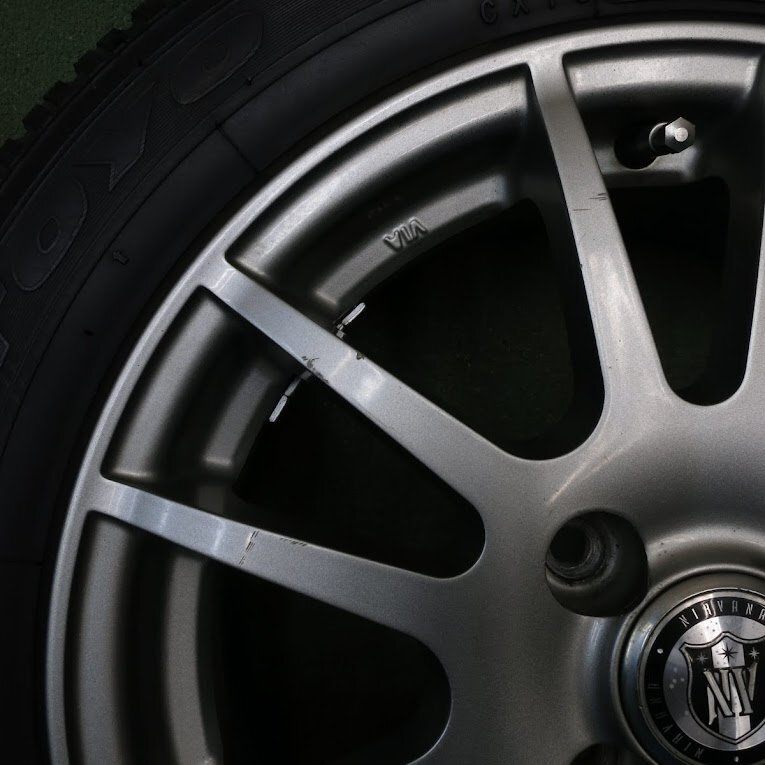 バリ溝！9分★スタッドレス 175/65R15 トーヨー ガリット G5 NIRVANA NV ニルヴァーナ 15インチ PCD100/4H★4020907KKス