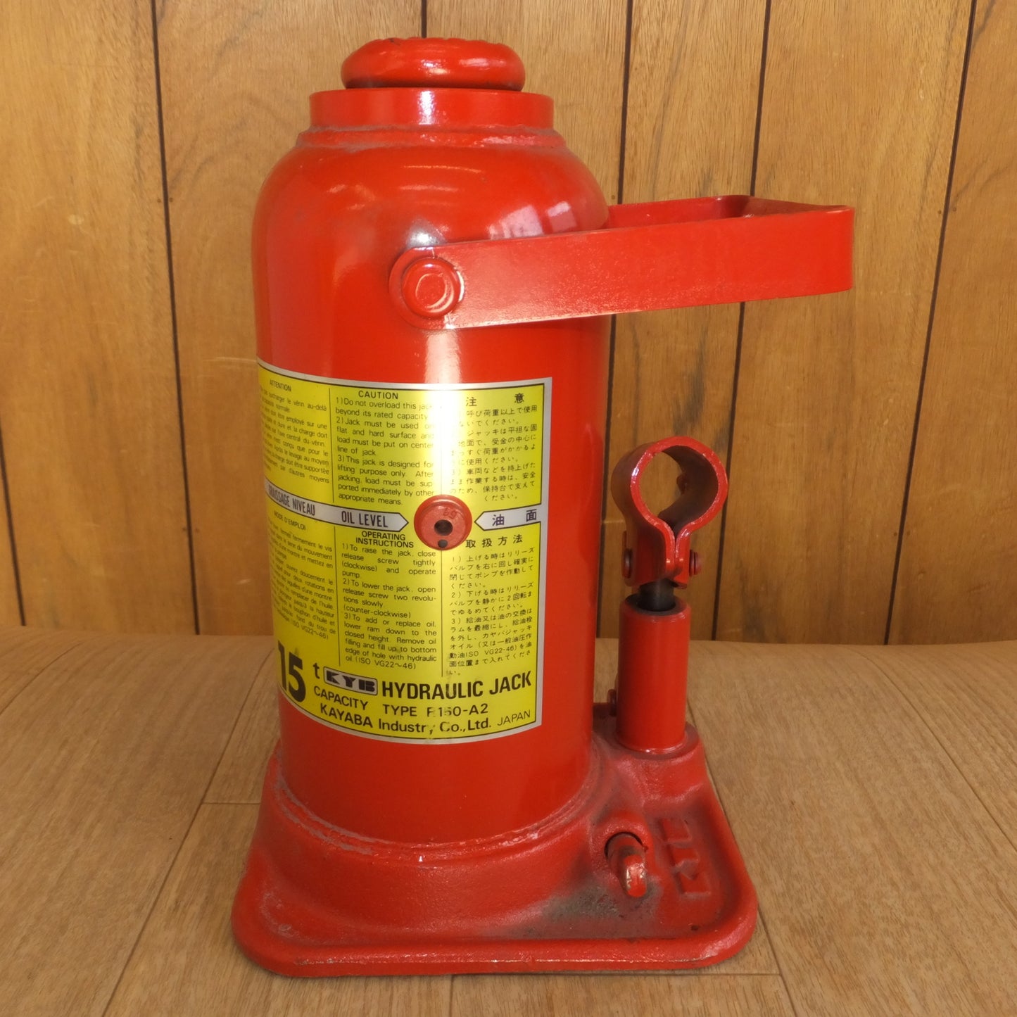 [送料無料] ★カヤバ KYB Hino 油圧ジャッキ HYDRAULIC JACK R150-A2 15t★