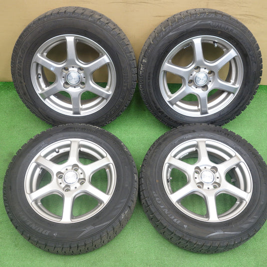 バリ溝！22年！9.5分★スタッドレス 175/65R14 ダンロップ ウインターマックス WM02 LAYCEA 02 レイシア 14インチ PCD100/4H★6040902KTス