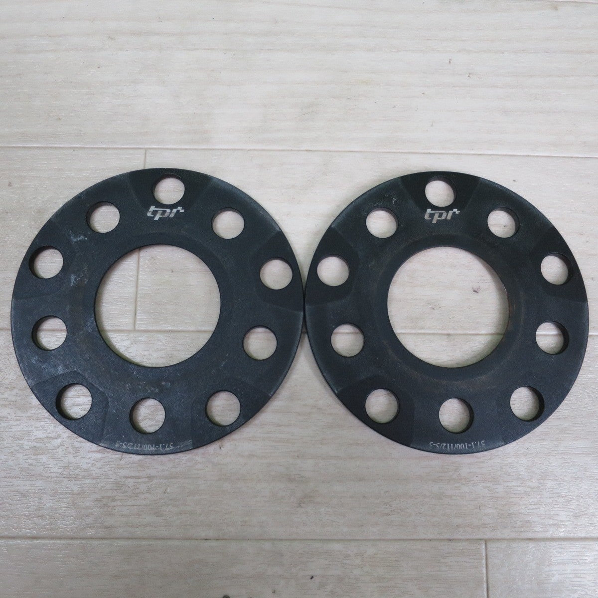 [送料無料] 2点セット☆アウディ ワーゲン 等 tpi ホイール スペーサー 57.1-100/112/5-5mm 5穴 5H パーツ VW Audi☆