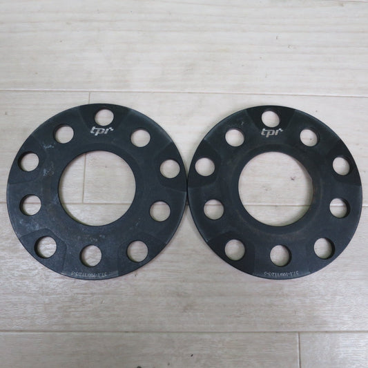 [送料無料] 2点セット☆アウディ ワーゲン 等 tpi ホイール スペーサー 57.1-100/112/5-5mm 5穴 5H パーツ VW Audi☆