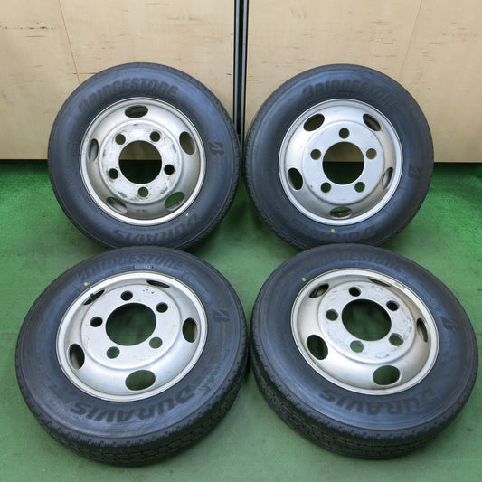 [送料無料] タイヤ未使用！24年★トラック タイヤ 205/70R16 111/109N ブリヂストン デュラビス R207 TOPY スチール 16インチ DURAVIS PCD203.2/5H★5030801ナノ