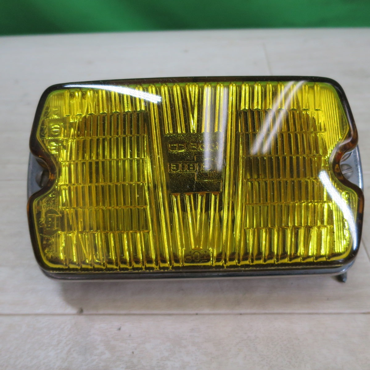 3点まとめ売り☆トヨタ AE86 角型 フォグランプ CIBIE IODE35 イエロー 黄色 旧車 当時物 フォグライト カー パーツ 現状品☆