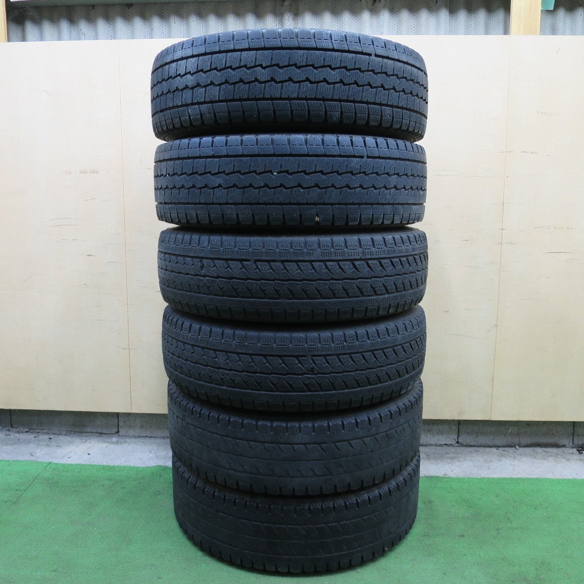 6本価格★トラック 195/75R15 109/107L スタッドレス ブリヂストン ブリザック W979 ダンロップ ウインターマックス LT03 TOPY スチール 15インチ PCD203.2/5H★6031101ナス