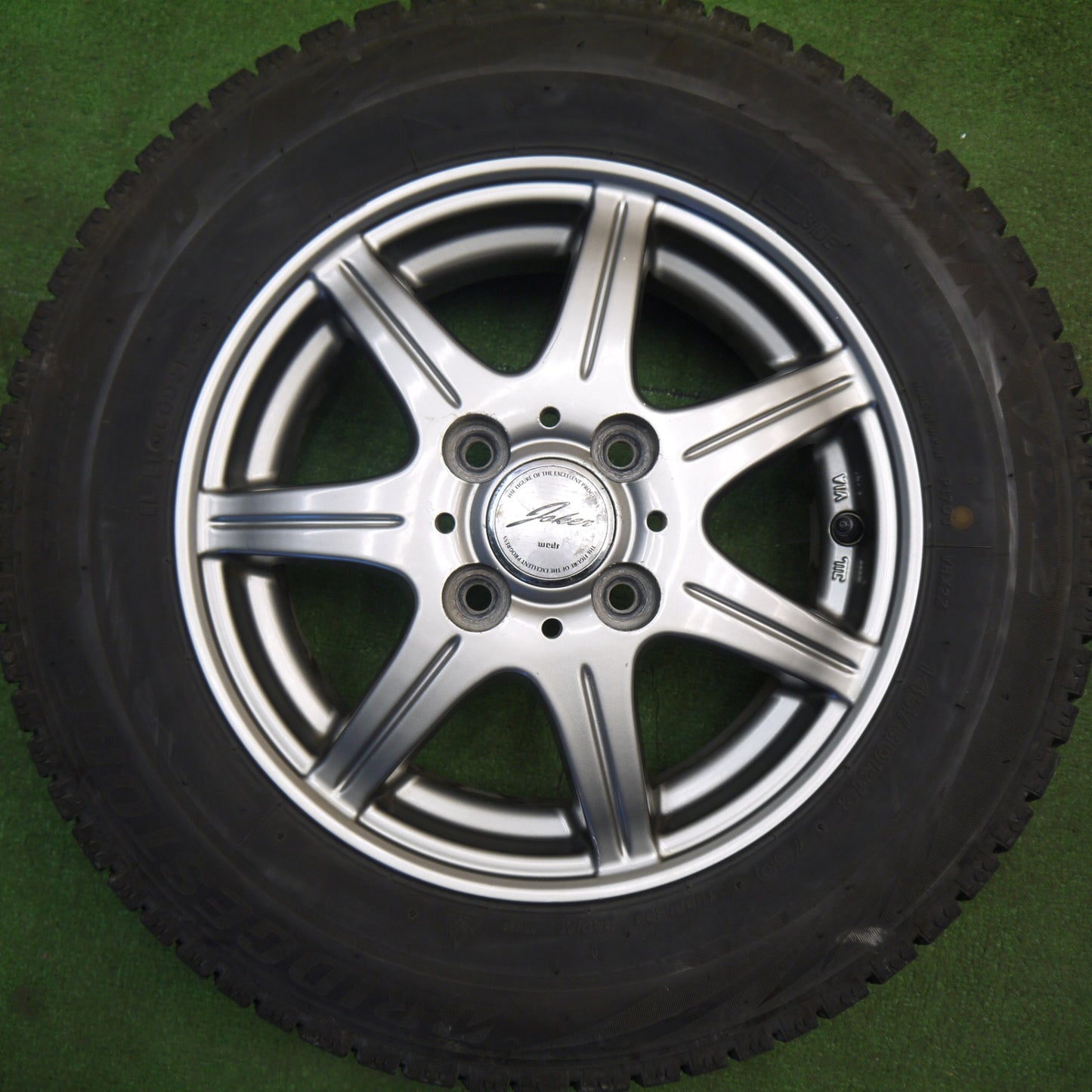 4本価格！23年★スタッドレス 145/80R13 ブリヂストン ブリザック VRX2 JOKER ジョーカー 13インチ PCD100/4H★6030903Hス