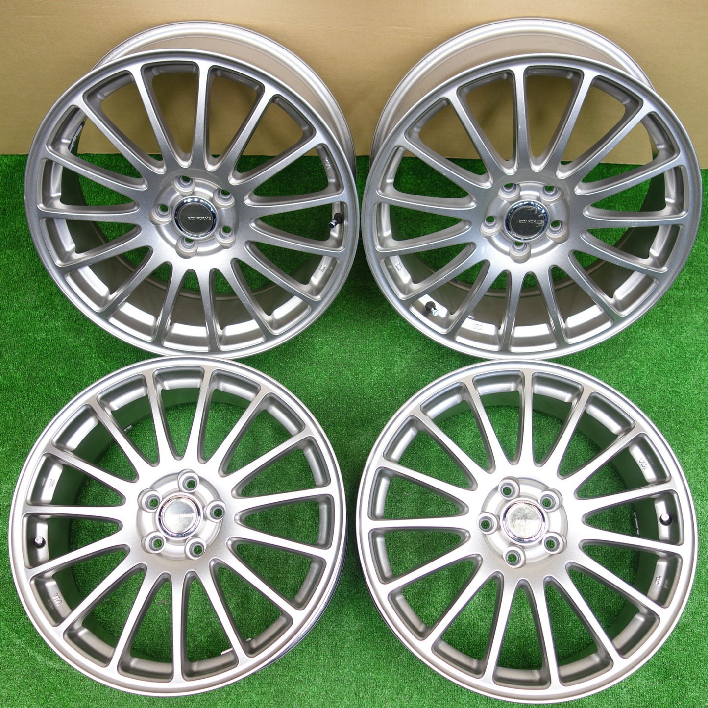 キレイ★フォレスター プリウス 等 ECO FORME SE-12 エコフォルム 17インチ ホイール 17×7J PCD100/5H★5112002KTホ