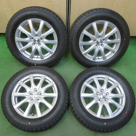 超バリ溝！22年！キレイ！ほぼ10分★ライズ ロッキー 等 195/65R16 スタッドレス グッドイヤー アイスナビ7 ravrion RS01 ラブリオン 16インチ PCD100/5H★5090904イス