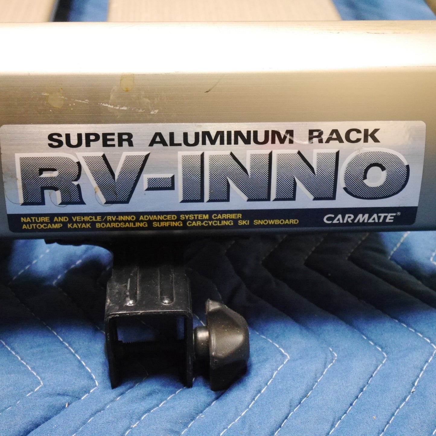 【岐阜発 直接引取限定】☆CARMATE RV-INNO ルーフ ラック 三菱 デリカ スペース ギア 等に SUPER ALUMINUM RACK カーメイト キャリア☆