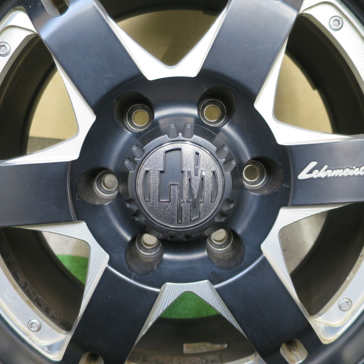 4本価格★Lehrmeister MASTRO 17インチ ホイール レアマイスター マストロ 17×7.5J PCD139.7/6H★6061701NGホ