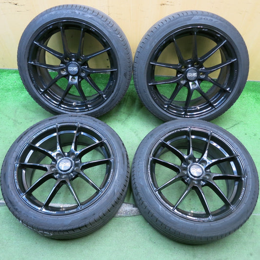 4本価格！23年★BMW MINI 等 O・Z RACING LEGGERA 205/45R17 ピレリ POWERGY TM 17インチ OZ レーシング レッジェーラ PCD112/5H★5080902HAノ
