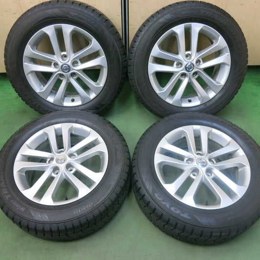 バリ溝！9.5分★日産 ジューク 純正 225/60R17 スタッドレス トーヨー ウインター トランパス TX 17インチ PCD114.3/5H★5110703SKス