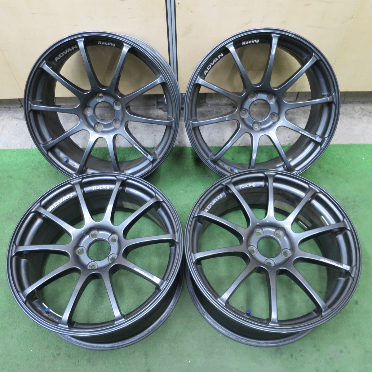 4本価格★プリウス 等 ADVAN Racing RS 17インチ ホイール アドバン レーシング 17×7.5J PCD100/5H★6032401NGホ