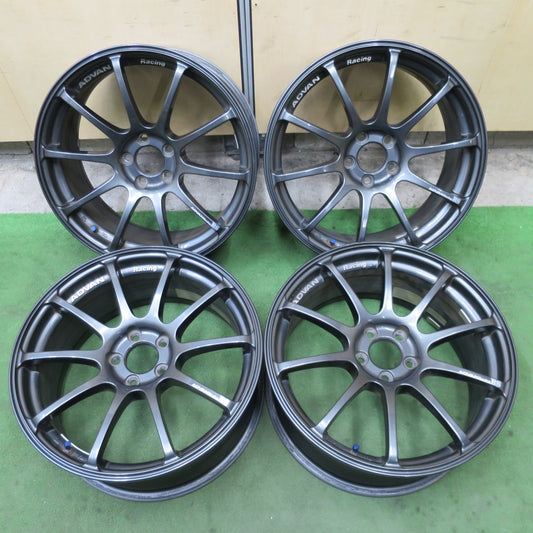 4本価格★プリウス 等 ADVAN Racing RS 17インチ ホイール アドバン レーシング 17×7.5J PCD100/5H★6032401NGホ