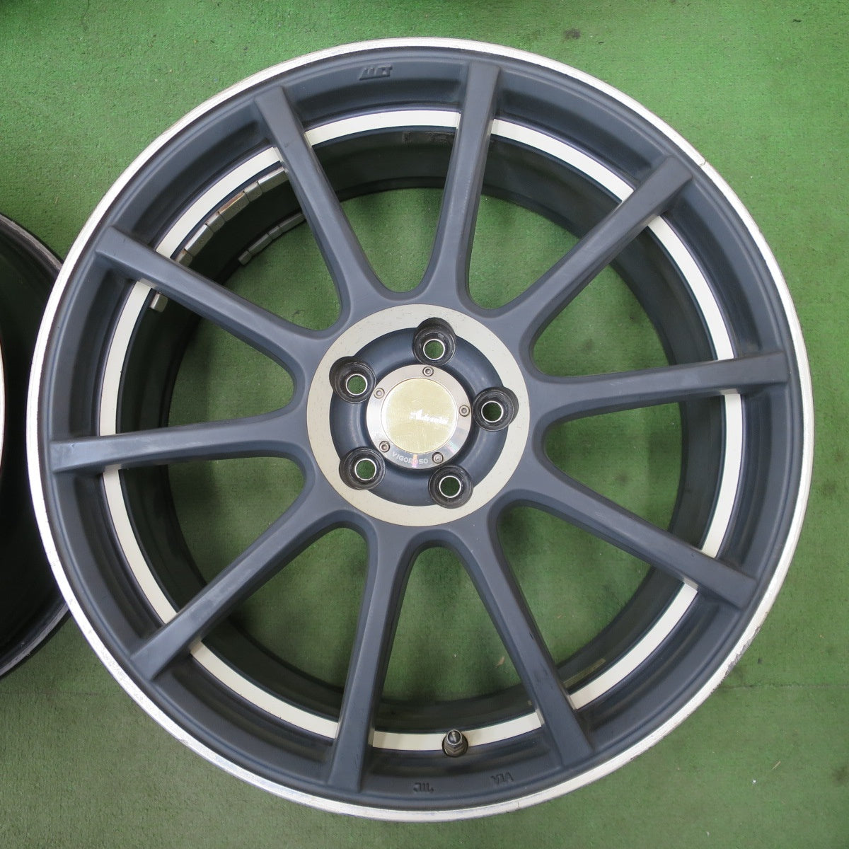 4本価格★Advanti Racing Vigoroso M993 18インチ ホイール アドヴァンティ レーシング ヴィゴロッソ 18×7.5J PCD100/5H★6070303NGホ