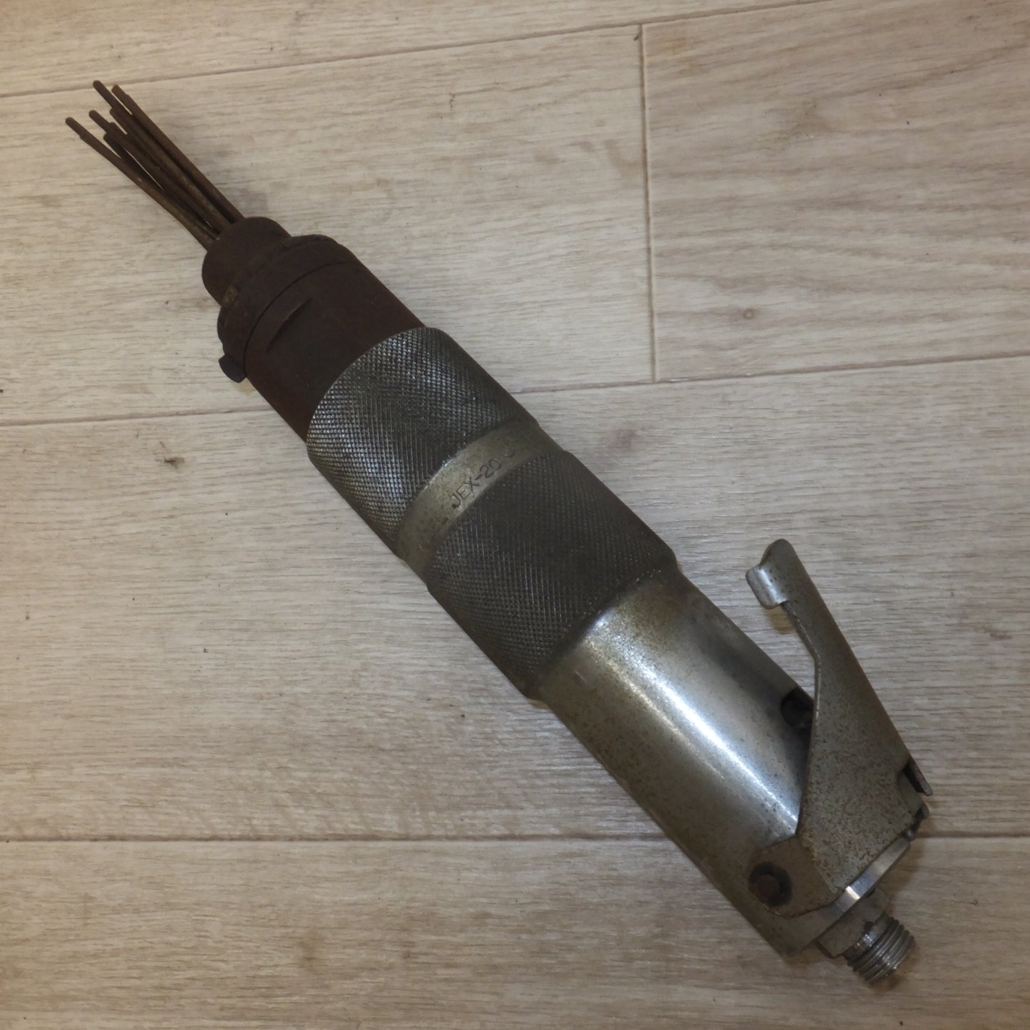 [送料無料] 現状品★日東工器 NITTO ジェットタガネ JET CHISEL JEX-20　常圧 エアーツール★