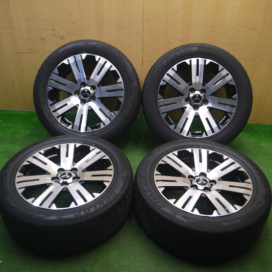 [送料無料] バリ溝！21年！キレイ！9.5分★三菱 デリカ D:5 純正 225/55R18 トーヨー プロクセス CL1 SUV ダンロップ エナセーブ RV505 18インチ PCD114.3/5H★5021403Hノ