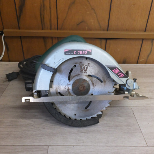 [送料無料] ★日立 HITACHI 190mm 造作丸のこ C7BE2　180-190mm　100V 50/60Hz 1050W 11A 4700rpm　木工用 超硬丸のこ★