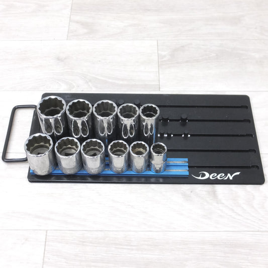 [送料無料] 11個セット◆スナップオン Snap-on トルク ソケット 14 17 19 22 24 27 DeeN ホルダー付き 工具◆