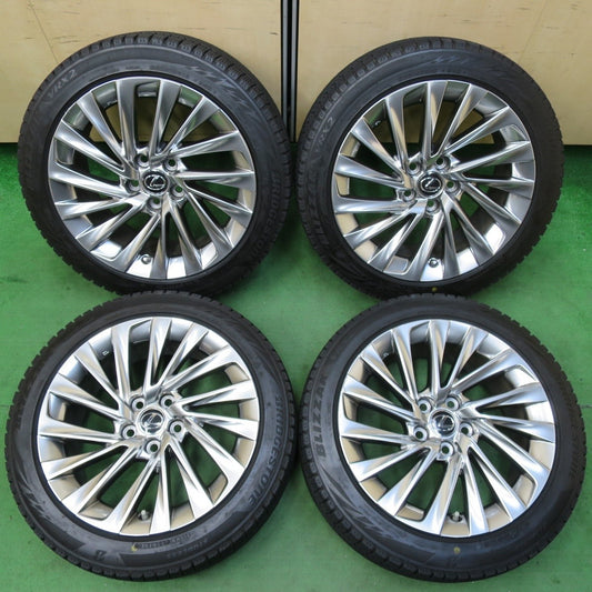 センサー付！バリ溝！8.5分★レクサス ES バージョンL 純正 235/45R18 スタッドレス ブリヂストン ブリザック VRX2 18インチ PCD114.3/5H★4110605イス