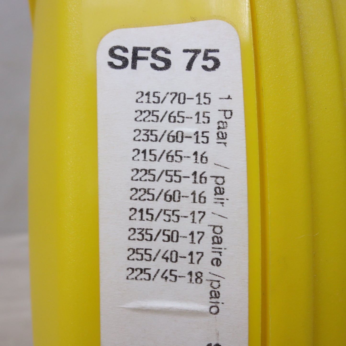 [送料無料] 未使用◆PEWAG スノー フィックス スタンダード 金属 タイヤ チェーン SFS75 215/70R15 225/65R15 235/60R15 215/65R16 など◆