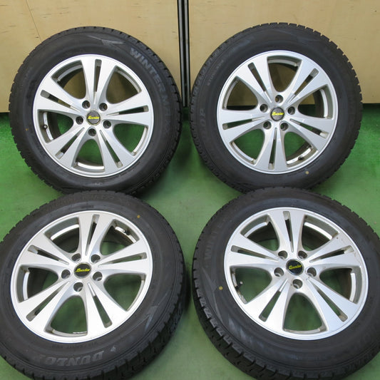 バリ溝！9分★スタッドレス 215/60R17 ダンロップ ウインターマックス WM02 Reverline リバーライン 17インチ PCD114.3/5H★5080102TTス
