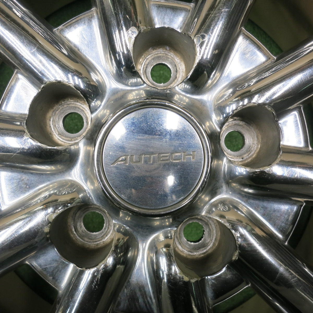 [送料無料] バリ溝！21年！8.5分★日産 ラフェスタ セレナ 等 純正 AUTECH RAYS製 195/60R16 トーヨー トランパス MPZ 16インチ オーテック PCD114.3/5H★5010301NJノ