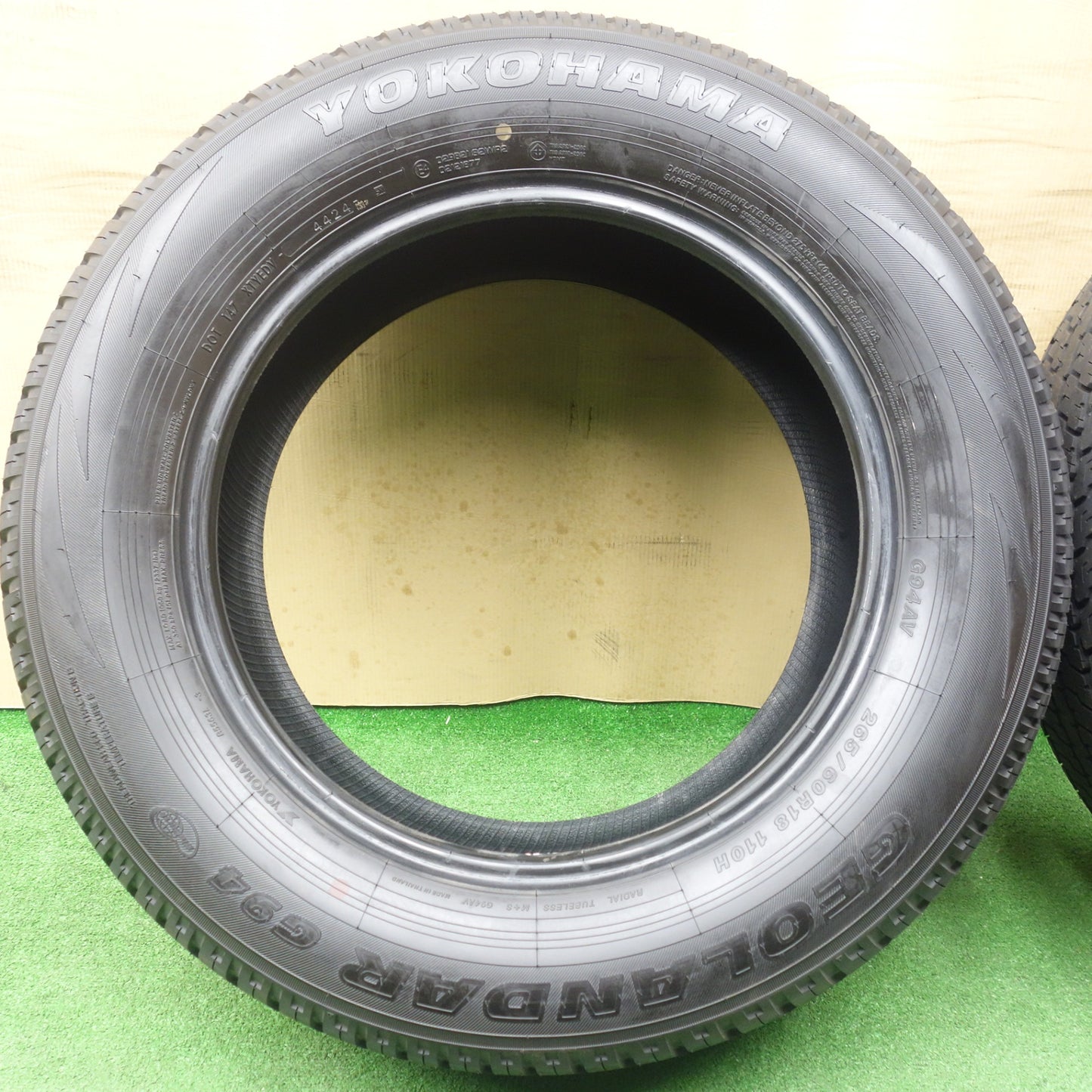 新車外し！24年★265/60R18 ヨコハマ ジオランダー G94 G94AV タイヤ 18インチ トライトン ランクル プラド ハイラックス 等★6020401KTノタ